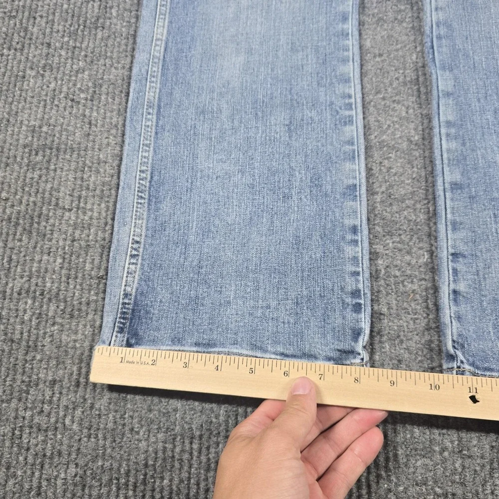 Wrangler Retro Relaxed Boot Jeans Mens 34x30 Blue Bootcut Light Wash Denim 32x28